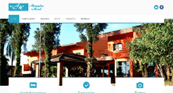 Desktop Screenshot of alexanderhotel.com.ar