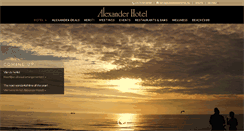 Desktop Screenshot of alexanderhotel.nl